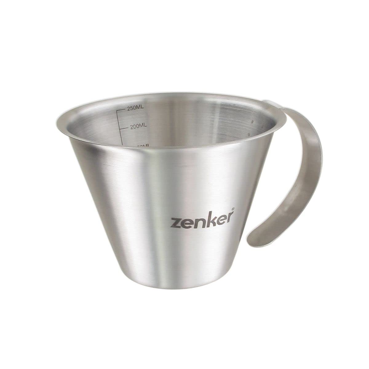Zenker 44991 Measuring Jug 250 ml Stainless Steel