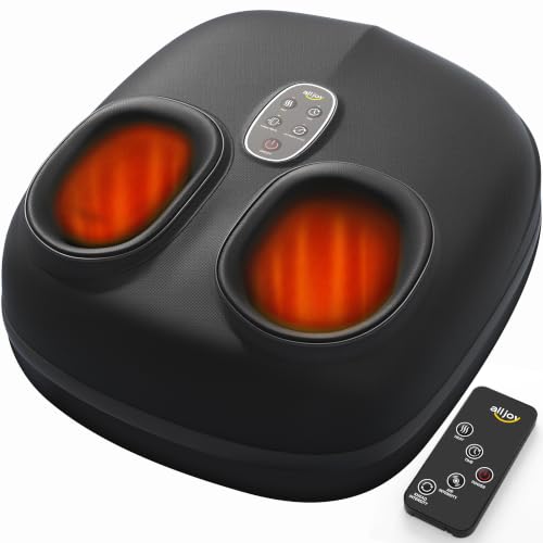ALLJOY Foot Massager with Heat & Memory for Neuropathy, Gifts for Women