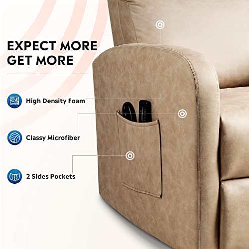 DEVAISE Power Lift Massage Recliner Chair, OKIN Motor Electric Lift Chairs for Elderly with