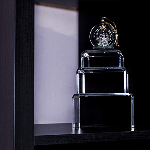 5 Clear+Acrylic+Risers+Display+Protective