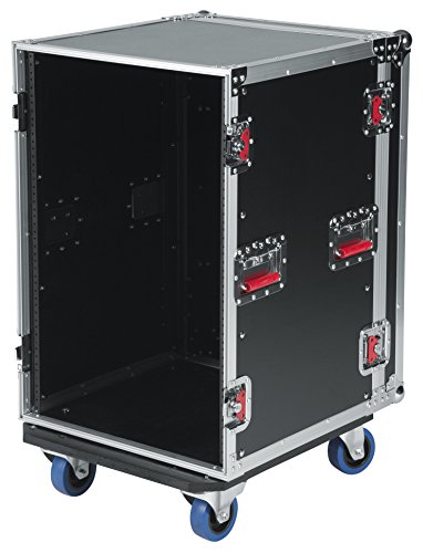 Gator 16U, Standard Audio Road Rack Case with Casters (G-TOUR 16U CAST)