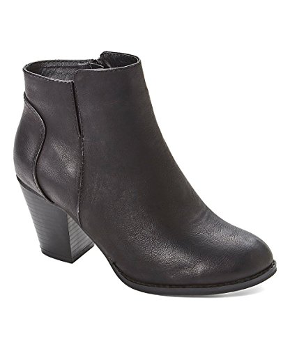 Charles albert womens forever faux suede chunky heel b…
