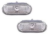 1998-2001 Volkswagen Passat Side Marker Lights 1-Pair(Both Driver and Passenger Sides) (White)