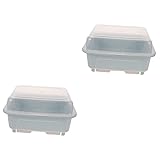 COLLBATH 2pcs Bottle Rack Organizer Cup Cabinet