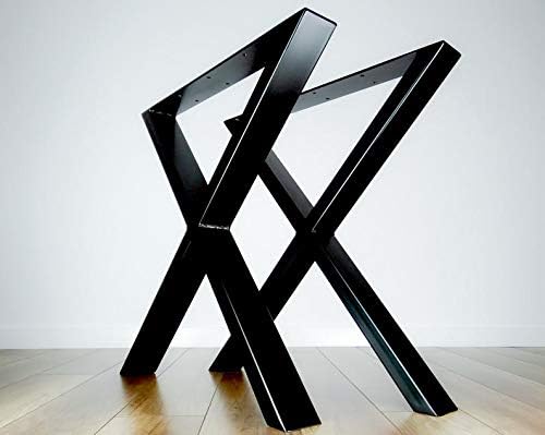 Fabbrica X Metal Demir Masa Ayagi Ahsap Kutuk Calisma Masasi Ayak Amazon Com Tr