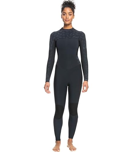 Amazon.com: Roxy Womens 3/2 Syncro Back Zip GBS Wetsuit - Jet Grey