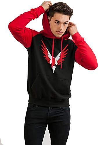 Red Maverick Logan Paul Inspired Hoodie Youtuber Adults & Kids Sizes