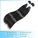 MORICA Hair 8A Brazilian Virgin Straight Hair 2 Bundles Human Hair Weave Extensions Unprocessed(8 8,Natural Color)