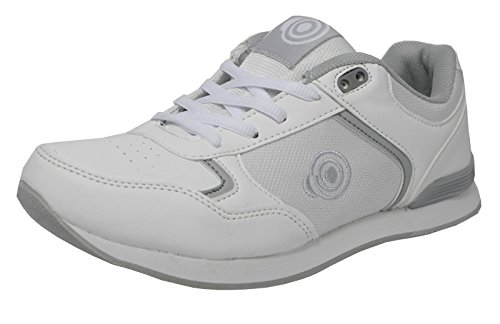 white flat sole trainers