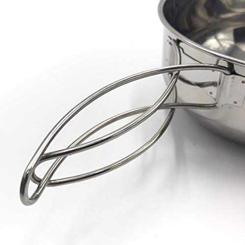 image for A Yue Stainless Steel Bowl Set of 4 with Mesh Bag, Portable for Outdoo