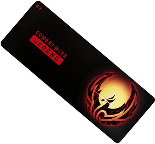 Herbon Large Extended Long Gaming Mouse Pad and Keyboard Pad XXL , Natural Rubber Anti-Slip&amp;Waterproof Computer Mouse Mat 29.5 x 11.8 x 0.2 Inches