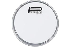 Power Beat Drum Head For Arabic Musical Instrument 8.75'' Darbuka/Doumbek /0.5" Collar (White)