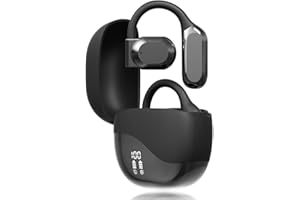 JUDUNA 2025 New Ai Translating Earbuds, Wireless Bluetooth Translation Earbuds Translation Earbuds Real Time, 144 Languages Play Music Bluetooth Over-Ear for Travel Business Learning (Black)