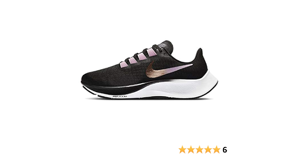 Amazon.com: Nike Zapatillas de running Air Zoom Pegasus 37 para mujer,  negro, 6 : Ropa, Zapatos y Joyería