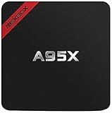 NEXBOX A95X Smart Box 1GB RAM 8GB ROM Android 6.0 TV Box S905X Quad-Core 4K Ultra-HD H265 VP9 Ethernet WiFi SPDIF with Learning Remote