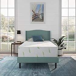 NapQueen Twin XL Size Mattress, 10 Inch Anula Green