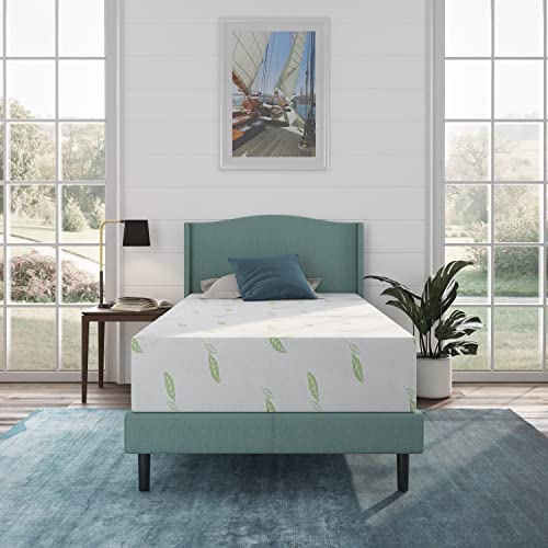 NapQueen Twin XL Size Mattress, 10 Inch Anula Green