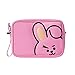 BT21 Official Merchandise by Line Friends - COOKY Enamel Cosmetic Bag Travel Pouch for Toiletry and Makeup