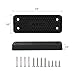 Magnet Gun Mount for Car, 42 Lbs Rubber Coated Magnetic Gun Holster Concealed Firearms Holder for Pistol, Air Gun, Revolver, Handgun, Shotgun, Rifle (1 Pack)