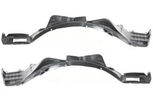 Evan Fischer Fender Liner Front, Driver and Passenger Side Compatible with 2002-2004 Mitsubishi Lancer Plastic Material, Set of 2, (2) Fender Liners - MI1249106, MI1248106