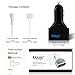 Lizone EXC90W-APP-MB 3-Ports Mac Car Charger for All Apple MacBook Pro, MacBook Air, Dual USB Ports Quick Charge for New MacBook, iPad, iPhone, iPod, Samsung HTC LG (Max 90W), Black
