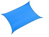 Cool Area Rectangle 13' X 19'8'' Sun Shade Sail for Patio in Color Blue