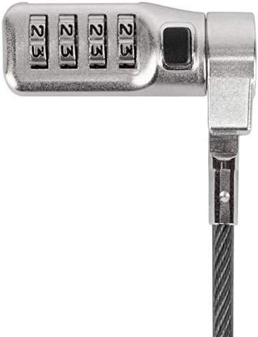 Targus DEFCON 3-in-1 Lock, Resettable Combination Retail Lock for Laptop Computer and Desktop Security Cable (ASP86RGL) - Image 5