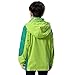 KID1234 Boys' Lightweight Rain Jacket Quick Dry Waterproof Hooded Coat