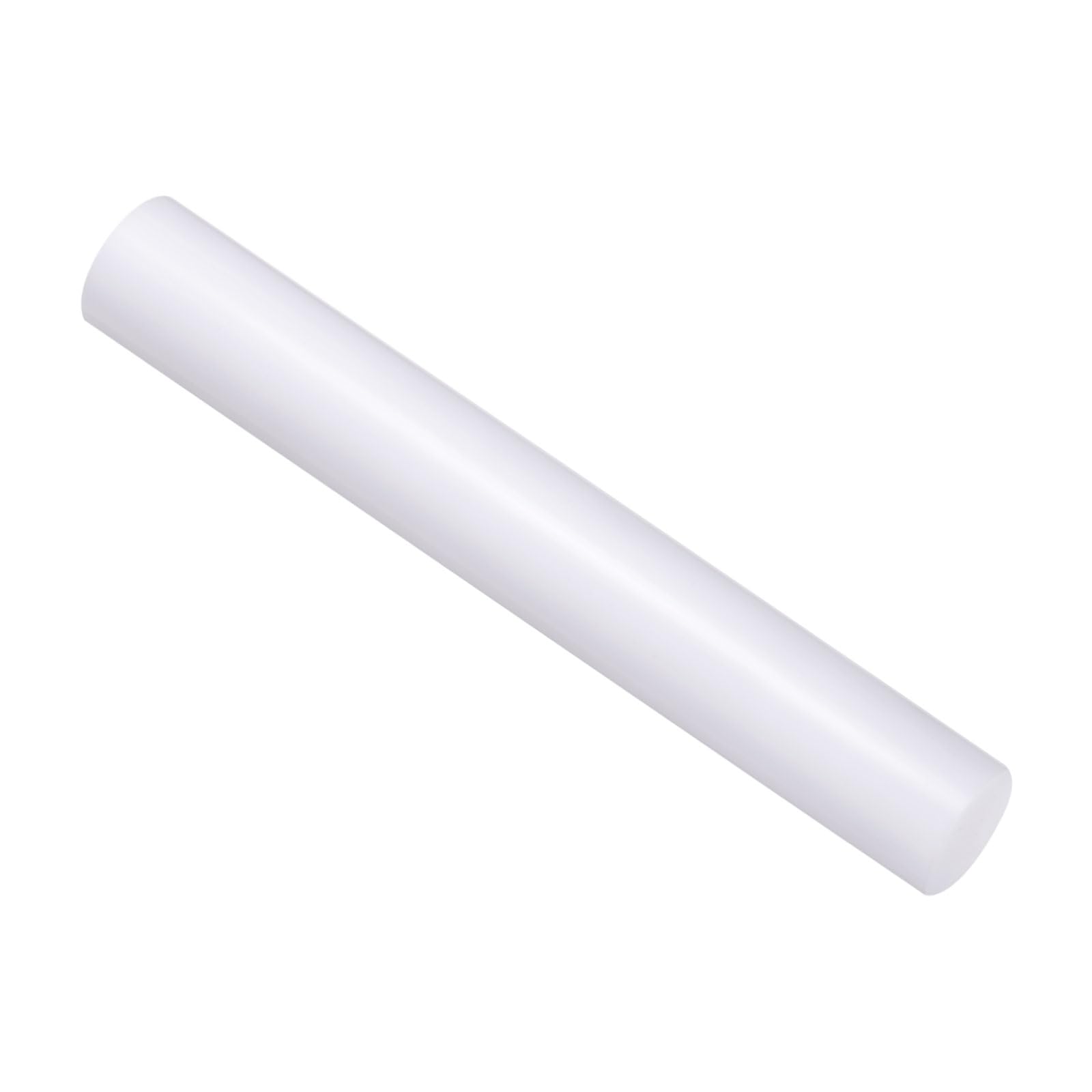 CoCud Acrylic Clay Roller, 7.28 Inch Length 1 Inch Dia., Acrylic Non-Stick Rolling Pin Roller White - (Applications: for Shaping Sculpting)