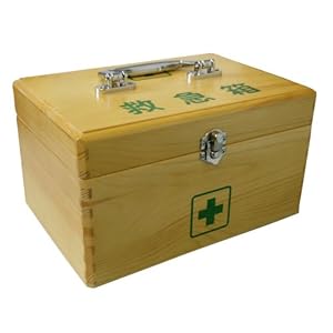 リーダー木製救急箱 Lサイズ