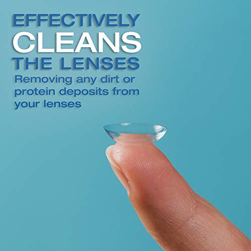 Contact Lens Solution with Lens Case 12 Fl. Oz Bottle (Pack of 2) by Spectapure Triple Action