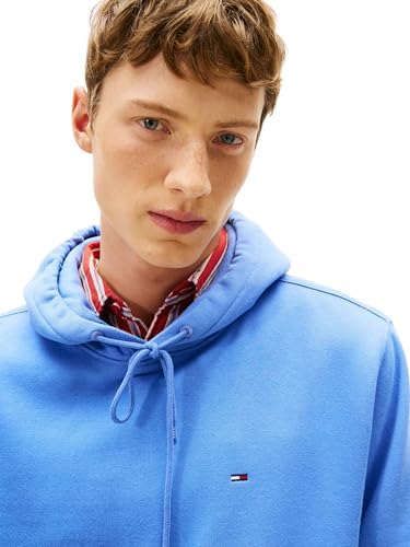 Hoodie Regular Fit Flag Fleece Masculino com Capuz, Azul (Light Horizon Blue), S