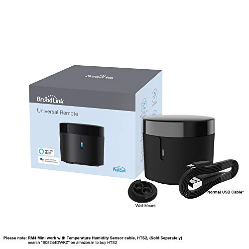 Broadlink RM4 Mini Smart Remote IR Blaster Hub for Smart Home