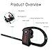 APEKX Bluetooth Earbuds, Sport Wireless Headphones Noise Cancelling In-Ear Earphones for Running Gym Sweatproof Secure Fit Headset with Mic