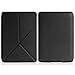 MoKo Case for Kindle Paperwhite, Standing Origami Slim Shell Case Fits All Paperwhite Generations Prior to 2018 (Will not fit All-New Paperwhite 10th Generation), Black
