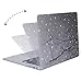 Mosiso Plastic Pattern Hard Case Shell with Keyboard Cover with Screen Protector for MacBook Air 13 Inch (Model: A1369 and A1466), Winter Snow on Tree