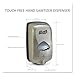 PURELL TFX Touch-Free Hand Sanitizer Dispenser, Nickel, for 1200 mL PURELL TFX Hand Sanitizer Refills (Pack of 1) – 2780-12