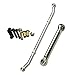 RC-CN 1 Set Silver Aluminum Steering Link Arm Tie Rod For Axial AX10 SCX10 Upgrade