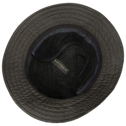 Mayser Kilian Waxed Cotton Bucket Stoffhut Fischerhut Baumwollhut Regenhut Anglerhut Damen/Herren - Made in The EU mit… – Bild 4