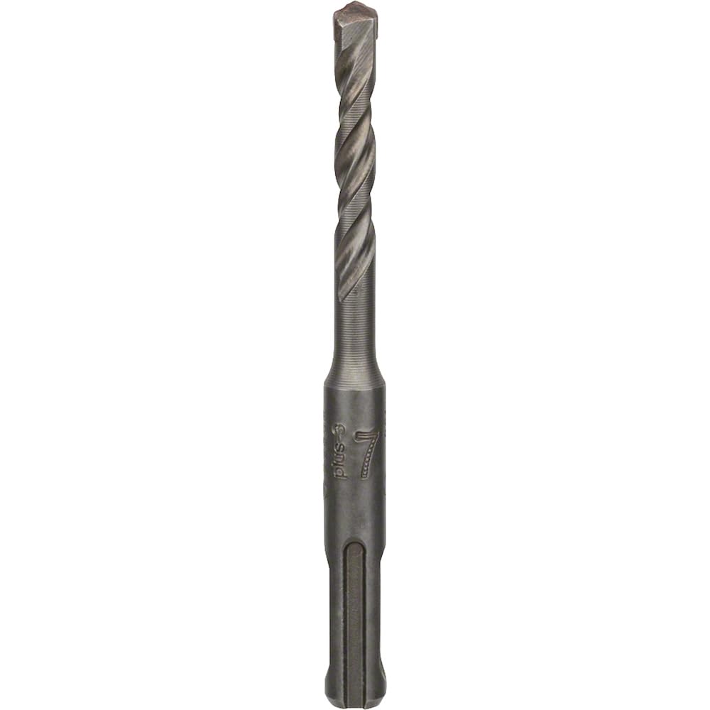 Bosch 2608831000 SDS Plus-3 Hammer Drill Bit - 4 x 50 x 110 mm, Grey, 2608831015