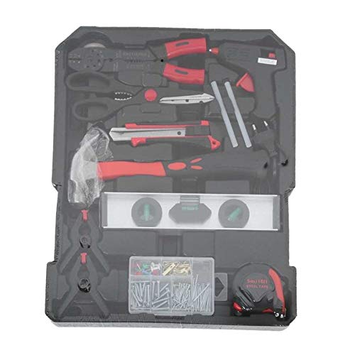 Aiglen 969Pcs / Set Werkzeugkoffer Toolbox Werkzeug-Reparatur-Kit Mit Teleskopstiel Trolley Multi-Funktions-Toolbox – Bild 7