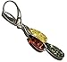 Sterling Silver Multicolor Amber Drops Dangle Leverback Earrings