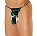 Hot Spot Mens Novelty Underwear Alligator Pouch,Green,One Size