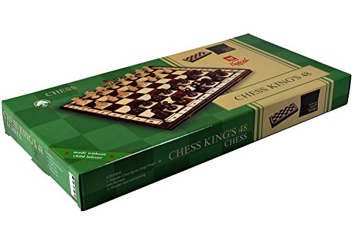 Wegiel Royal 48 European Wooden Handmade International Chess Set - Thumbnail 3
