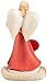 Enesco Heart of Christmas Angel with Kitty Figurine, 7.6-Inch