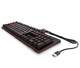 OMEN by HP Wired USB Gaming Keyboard 1100 (Black/Red)