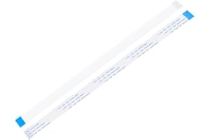 uxcell 5pcs FFC Flexible Flat Cable, 22 Pins 0.5 mm Pitch 250mm FPC FFC Flexible Ribbon Cable for LCD TV Car Audio DVD Player Laptop (B Type)