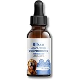 Blisso Pet Advanced Probiotics for Dogs, Digestive Support, 1 oz | Probiotic for dogs with diarrhea and vomiting, in an easy liquid supplement for digestive support and daily comfort