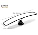 OtoLiman 1 Pack Universal Car 250mm Panoramic Interior Rearview Mirror/Removable Suction Cup/for All Cars/Convex Wide Angle Rear View