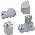 Pacific Doorware Pittco/PPG Style Aluminum Storefront Door Pivot Hinge Set (Aluminum-Right Hand)